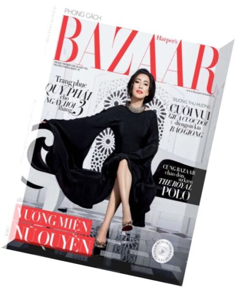 Harper’s Bazaar Vietnam — Thang 3 2015