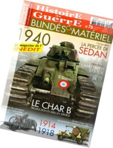 Historie de Guerre, Blindes et Materiels 076