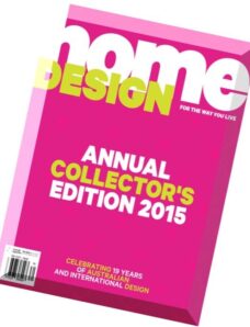 Home Design Magazine Vol.18, N 1, 2015
