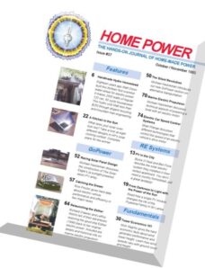 Home Power Magazine — Issue 037 — 1993-10-11