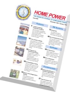 Home Power Magazine – Issue 038 – 1993-12-1994-01
