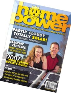 Home Power Magazine – Issue 119 – 2007-06-07