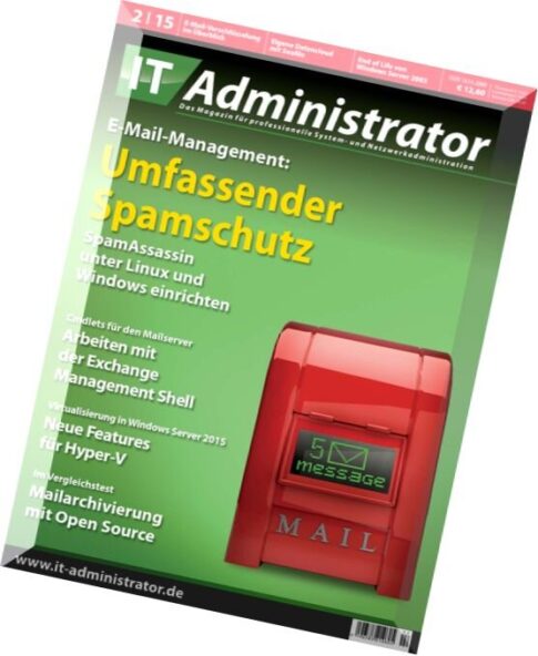 IT Administrator Magazin Februar N 02, 2015