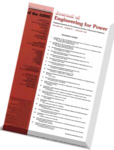 Journal of Engineering for Gas Turbines and Power 1983 Vol.105, N 1