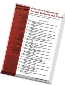 Journal of Engineering for Gas Turbines and Power 1990 Vol.112, N 4