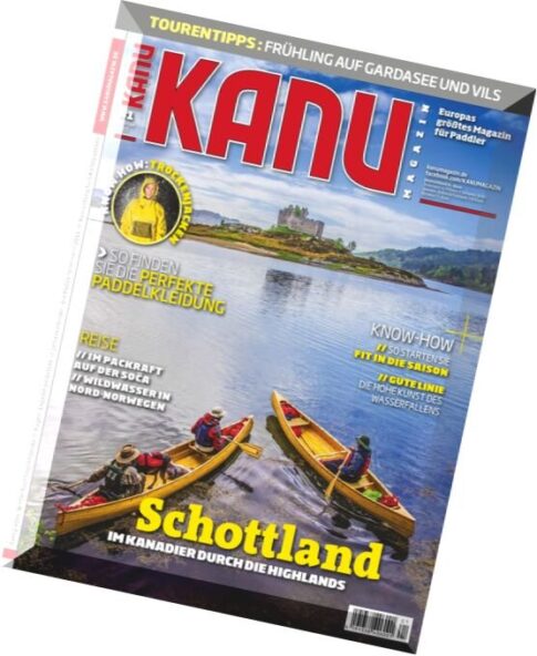 Kanu Magazin — Februar 2015
