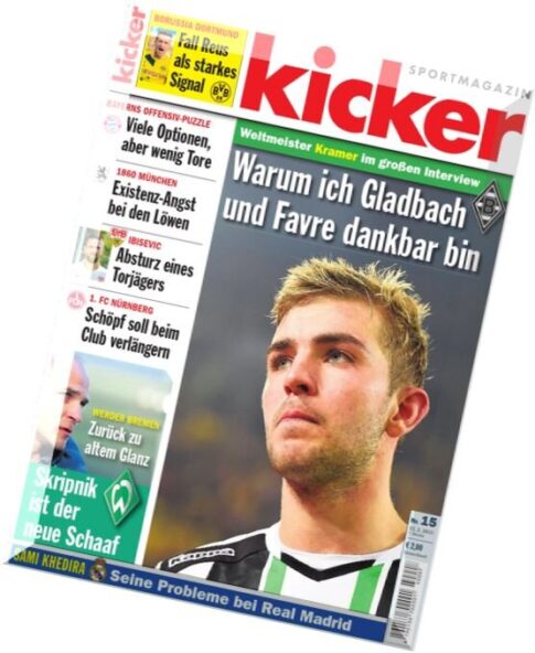 Kicker Magazin N 15, 12 Februar 2015