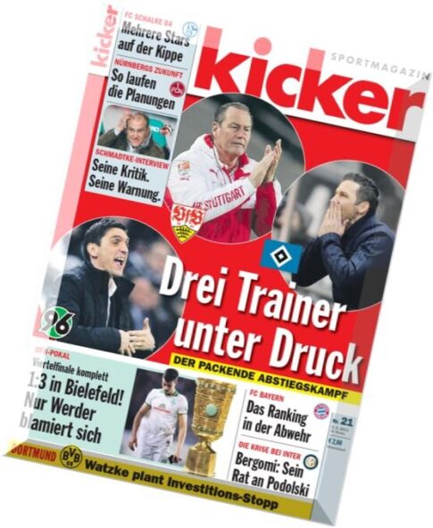 Kicker Sportmagazin 21-2015 (05.03.2015)