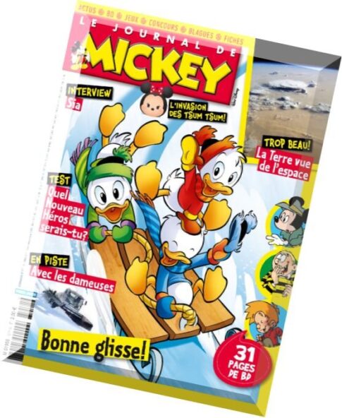 Le Journal de Mickey N 3271 — 25 Fevrier au 3 Mars 2015