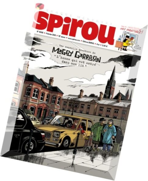 Le Journal de Spirou N 4008 – 4 au 10 Fevrier 2015