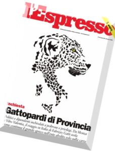 L’Espresso N 10 — 12.03.2015
