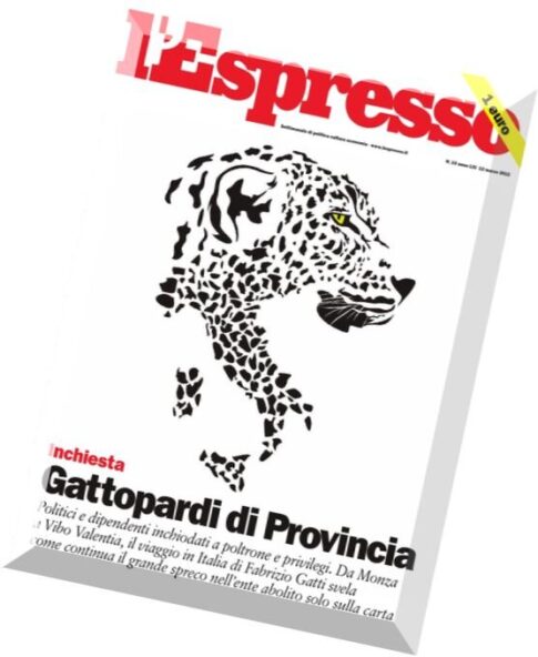 L’Espresso N 10 — 12.03.2015