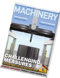 Machinery Magazine – January 2015