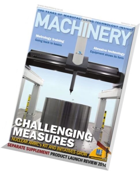 Machinery Magazine – January 2015