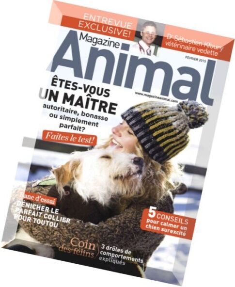 Magazine Animal – Fevrier 2015