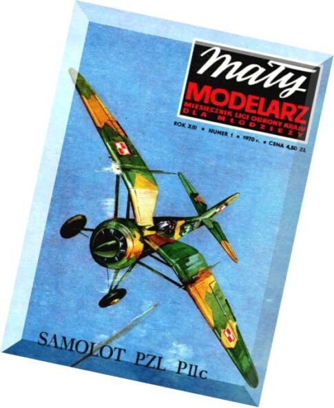 Maly Modelarz (1970-01) – Samolot mysliwski PZL P11c