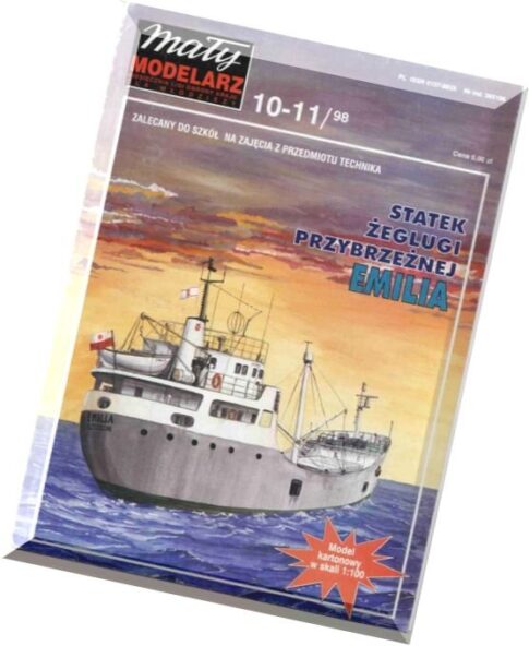 Maly Modelarz (1998-10-11) – Statek zeglugi przybrzeznej Emilia