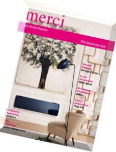 Merci Your Lifestyle Magazine – First anniversary 2014