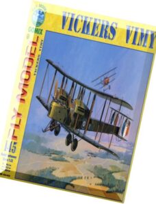Model Kartonowy – Fly Model 145 – Vickers Vimy