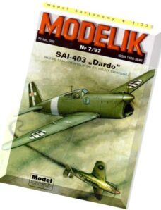 Modelik (1997.07) – SAI-403 ”Dardo”