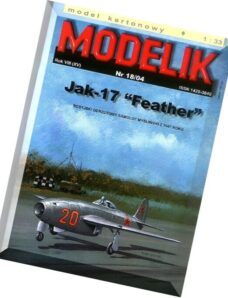 Modelik (2004.18) – Jak-17 Feather