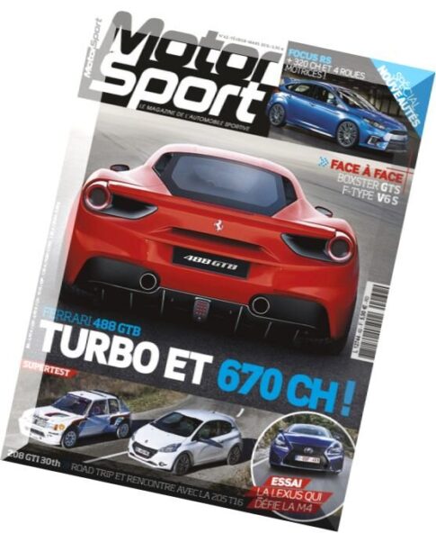 Motor Sport N 62 – Fevrier-Mars 2015