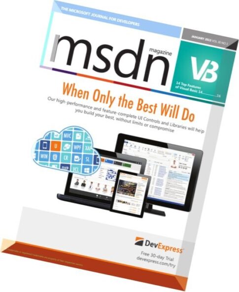 MSDN Magazine – January 2015
