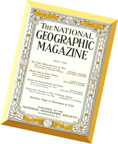 National Geographic Magazine 1950-07, July