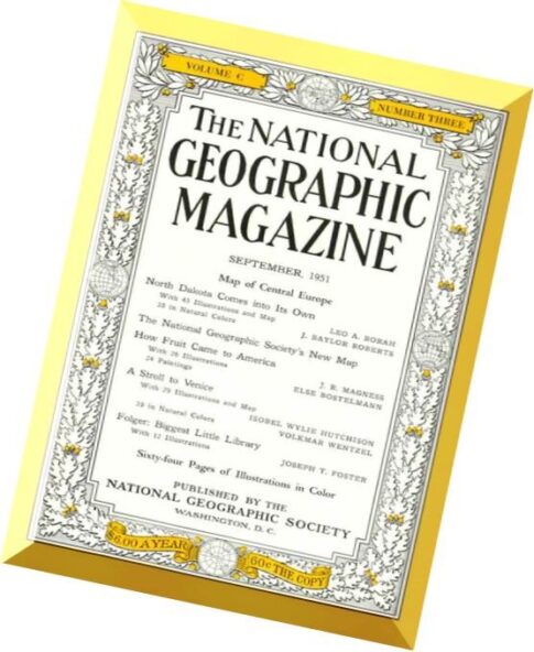 National Geographic Magazine 1951-09, September