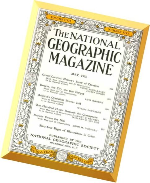 National Geographic Magazine 1955-05, May