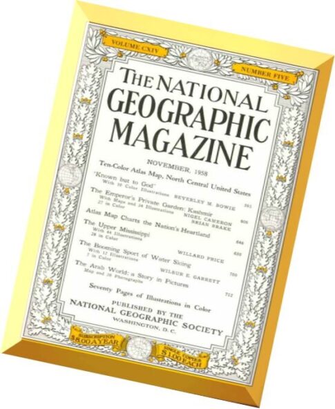 National Geographic Magazine 1958-11, November
