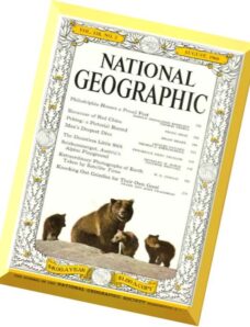 National Geographic Magazine 1960-08, August