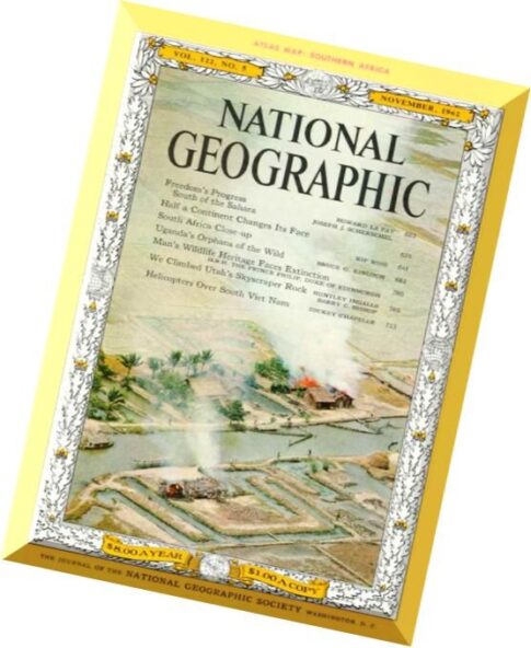 National Geographic Magazine 1962-11, November