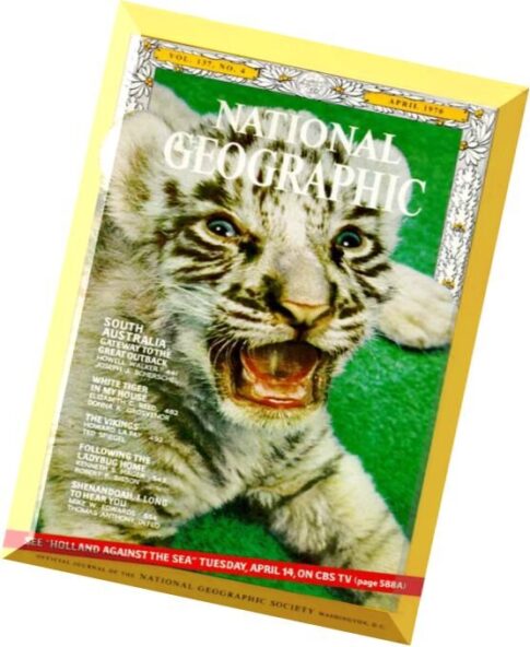 National Geographic Magazine 1970-04, April