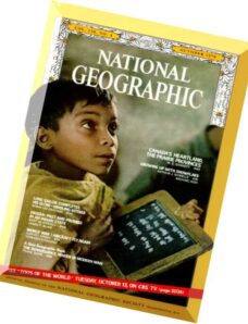 National Geographic Magazine 1970-10, October