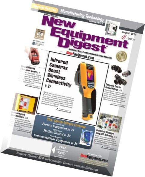 New Equipment Digest — August 2014