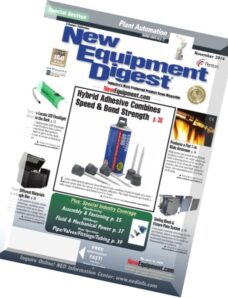 New Equipment Digest – November 2014