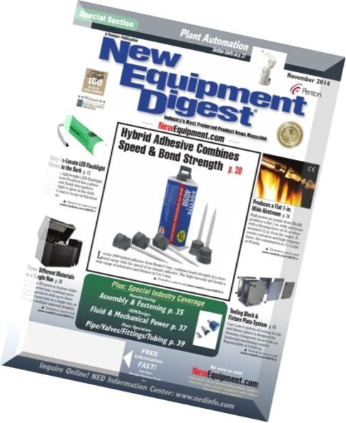 New Equipment Digest – November 2014