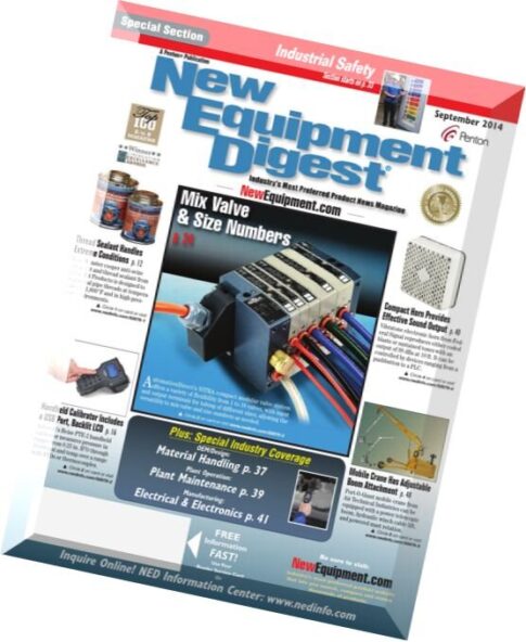 New Equipment Digest – September 2014