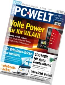 PC-WELT Magazin April N 04, 2015