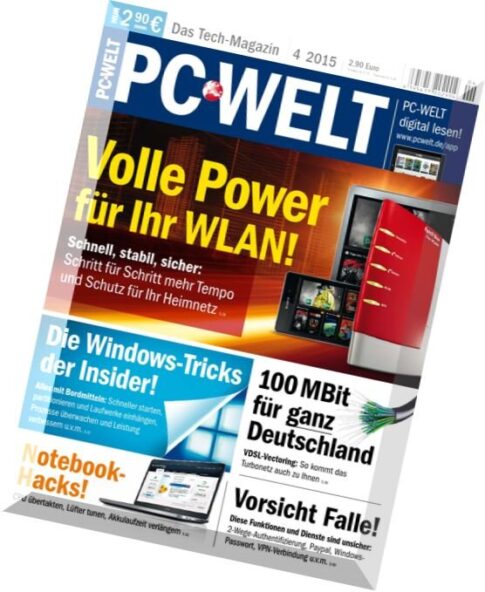 PC-WELT Magazin April N 04, 2015