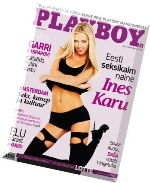 Playboy Estonia – April 2008