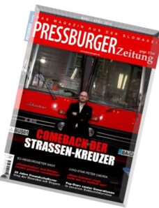 Pressburger Zeitung – Marz-April 2015