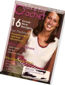 Quick & Easy Crochet 2008-09-10