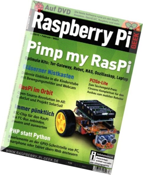 Raspberry Pi Geek Magazin Februar-Marz 02, 2015