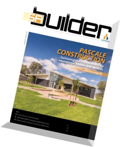 SA Builder — February-March 2015