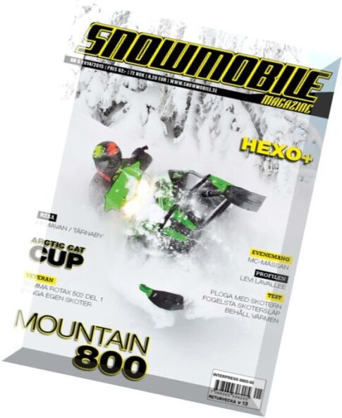 Snowmobile Magazine Nr.5, 2014-15
