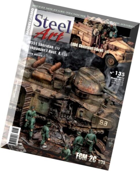 Steel Art Magazine N 135, Marzo 2015