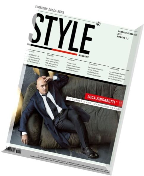 Style Magazine – Gennaio-Febbraio 2015
