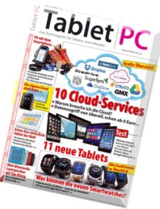 Tablet PC – Testmagazin Marz-April-Mai 02, 2015